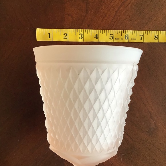 Vintage Extra Large Frosted Pink Depression Glass Candy Jar Decor Glass - Picture 4 of 6